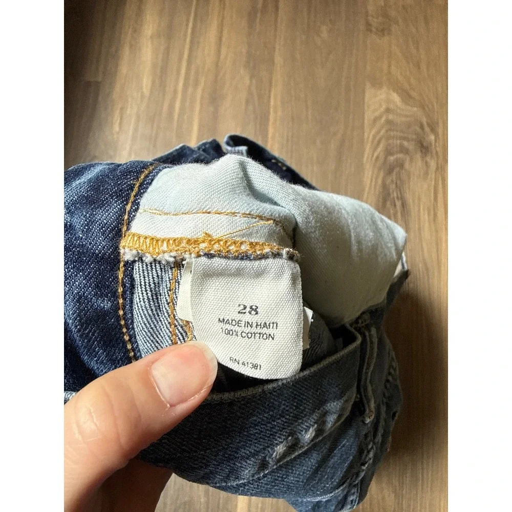 Polo Ralph Lauren Women's The Crosby Relaxed Blue Denim Shorts Women's Sz‎ 28